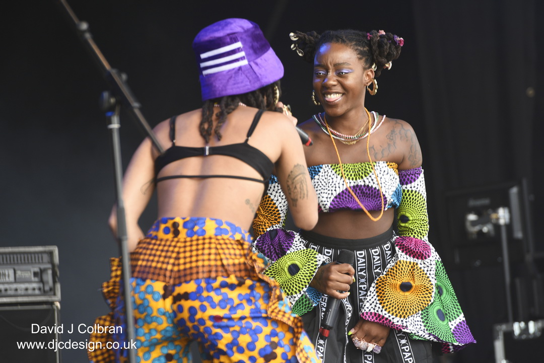 Oshun at Liverpool's Africa Oye festival in the UK