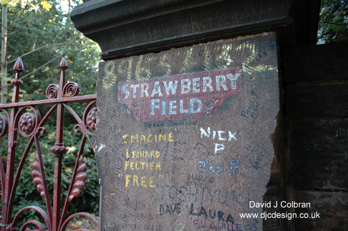Strawberry Fields photograph Beatles Liverpool tour image