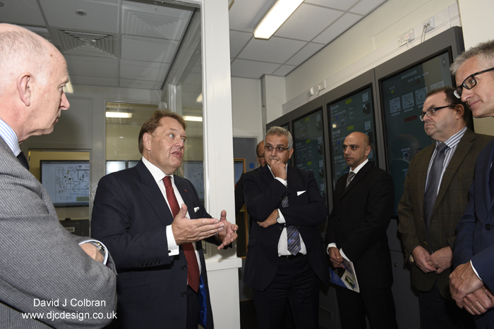 University event photographer - visit by shipping Minister