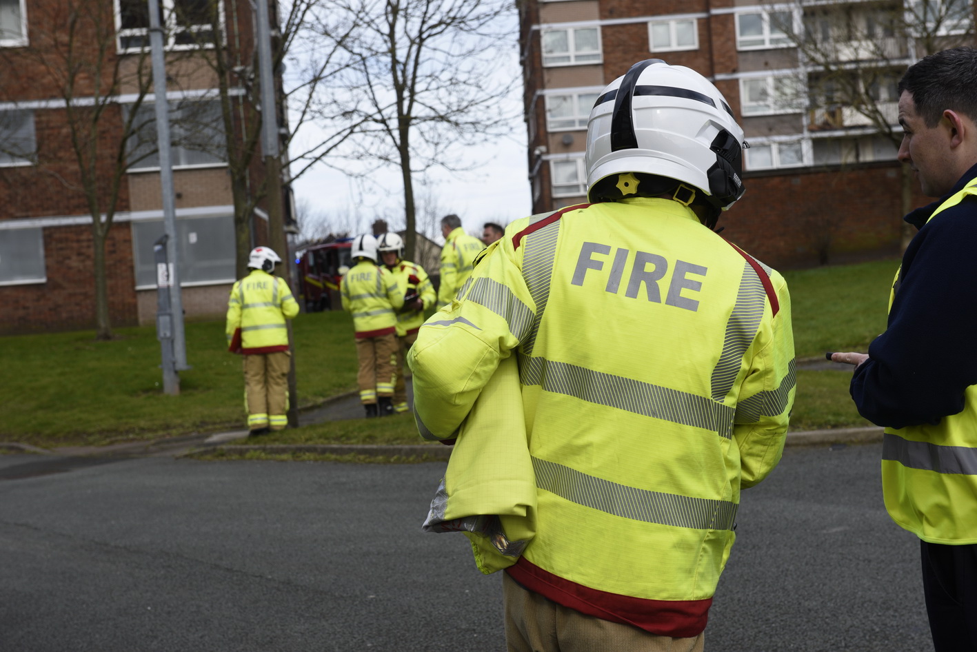 Fire and rescue exercise image