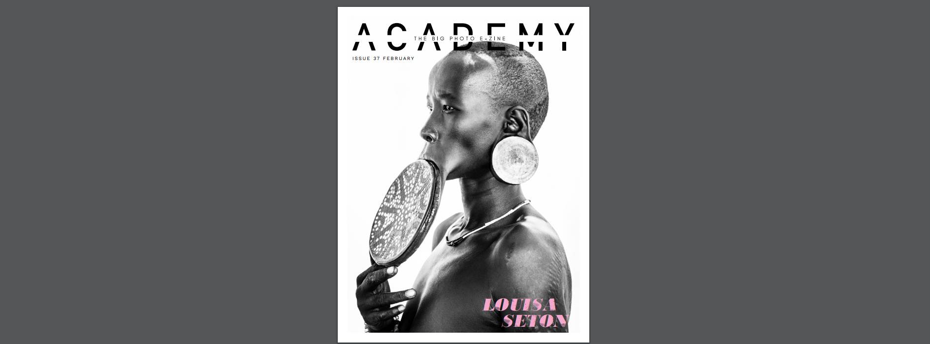 Academy photography magazine front cover