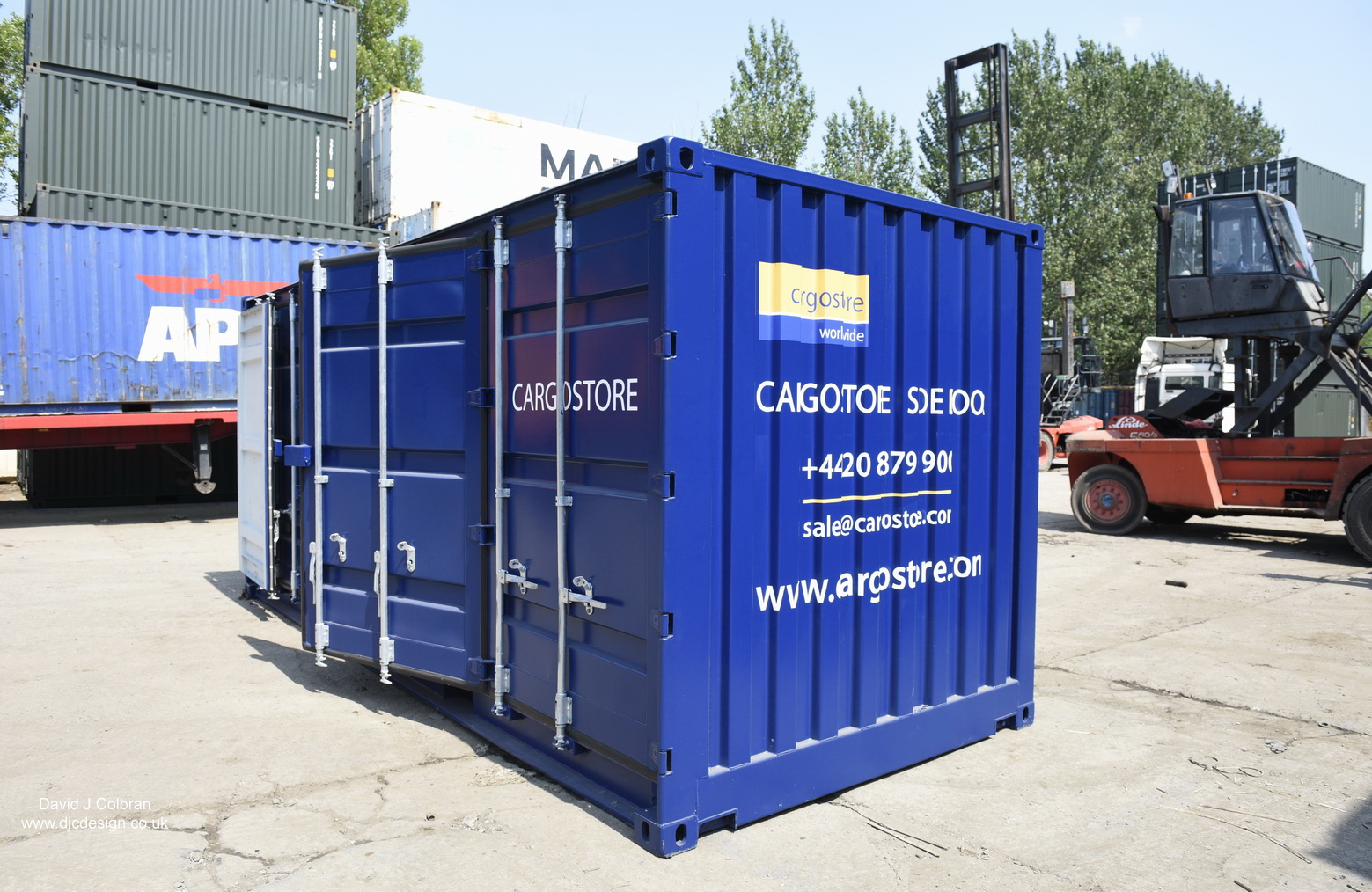 Bespoke Shipping container photography Merseyside