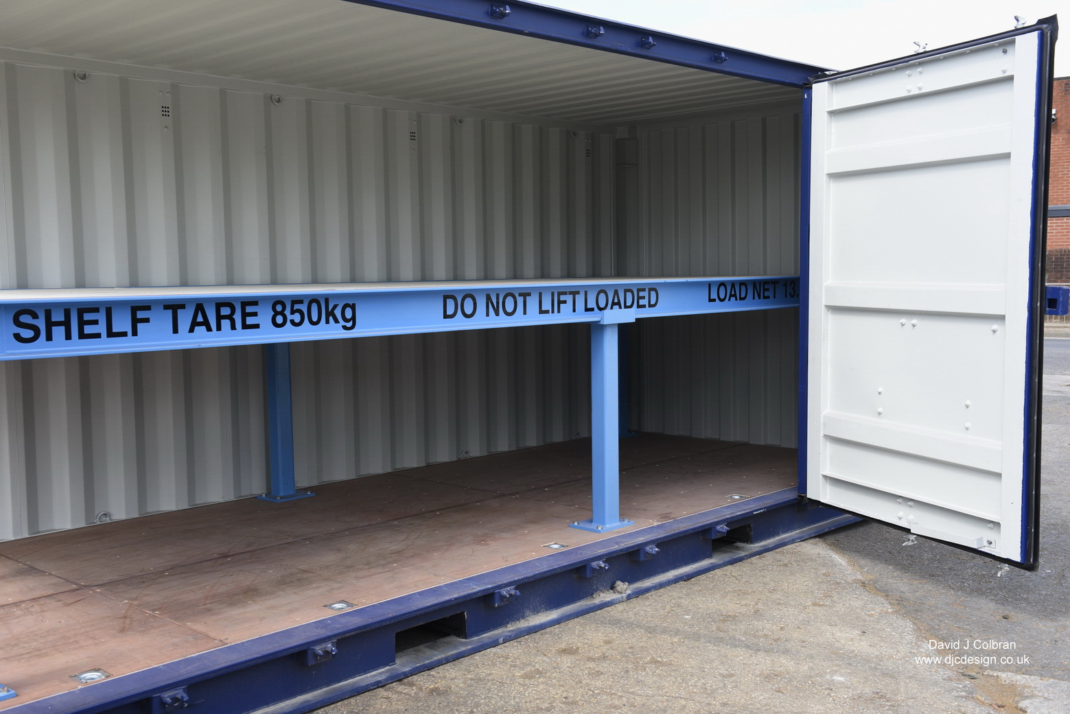 Shipping container photos UK