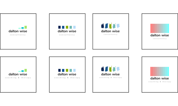 Logo design concepts for a Liverpool business
