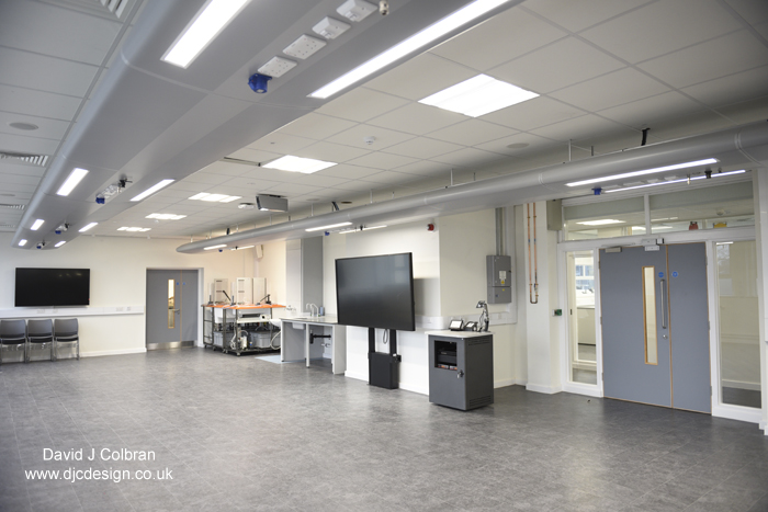 interior photography for a university