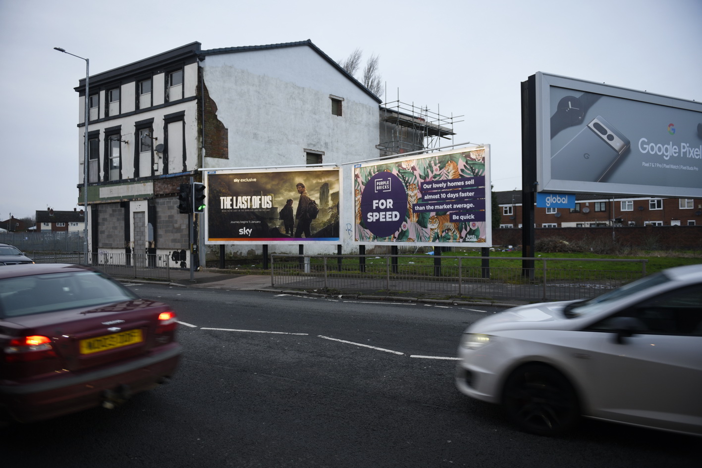 large billboard advertising in Merseyside photos