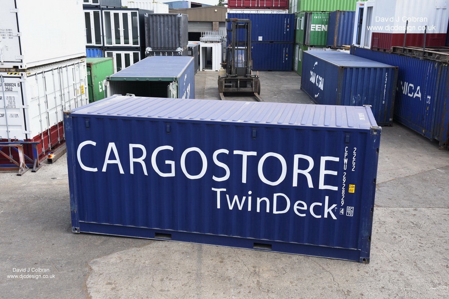 container advertising in Merseyside photos