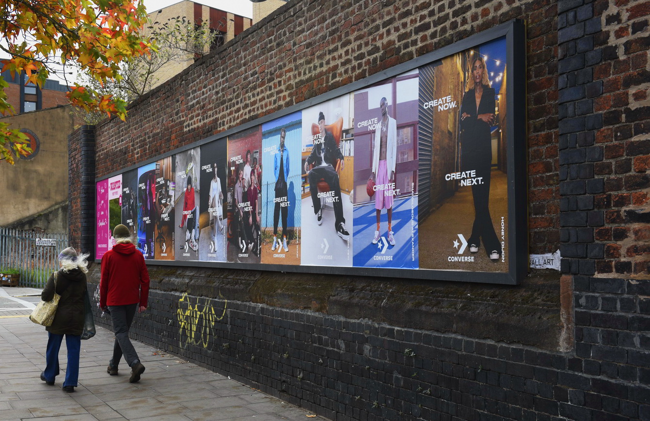 outdoor poster advertising photos and photographer