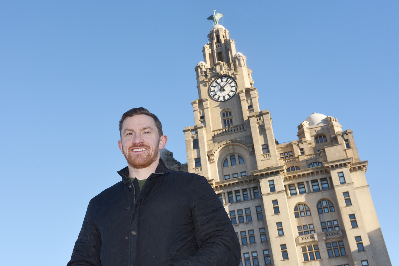 Quality on location portraits in Pierhead Liverpool