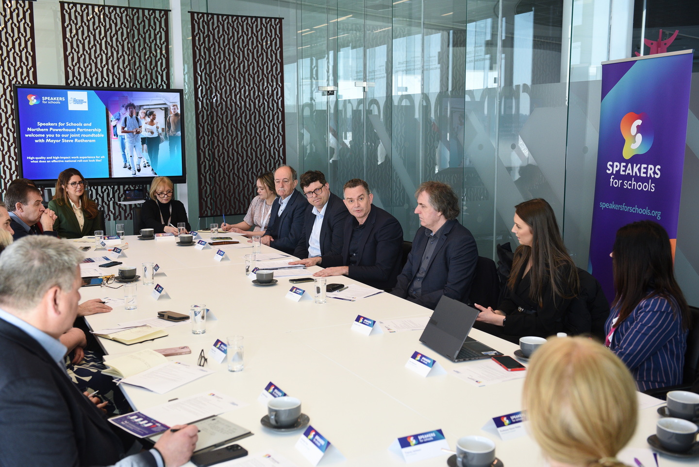 Merseyside photographer covers a business meeting at the Museum of Liverpool