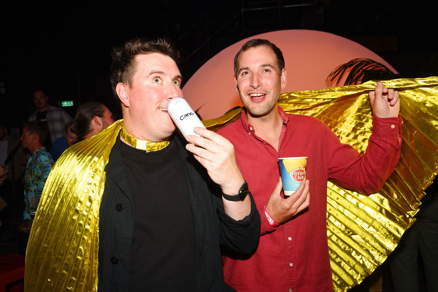 Evening fun at corporate party