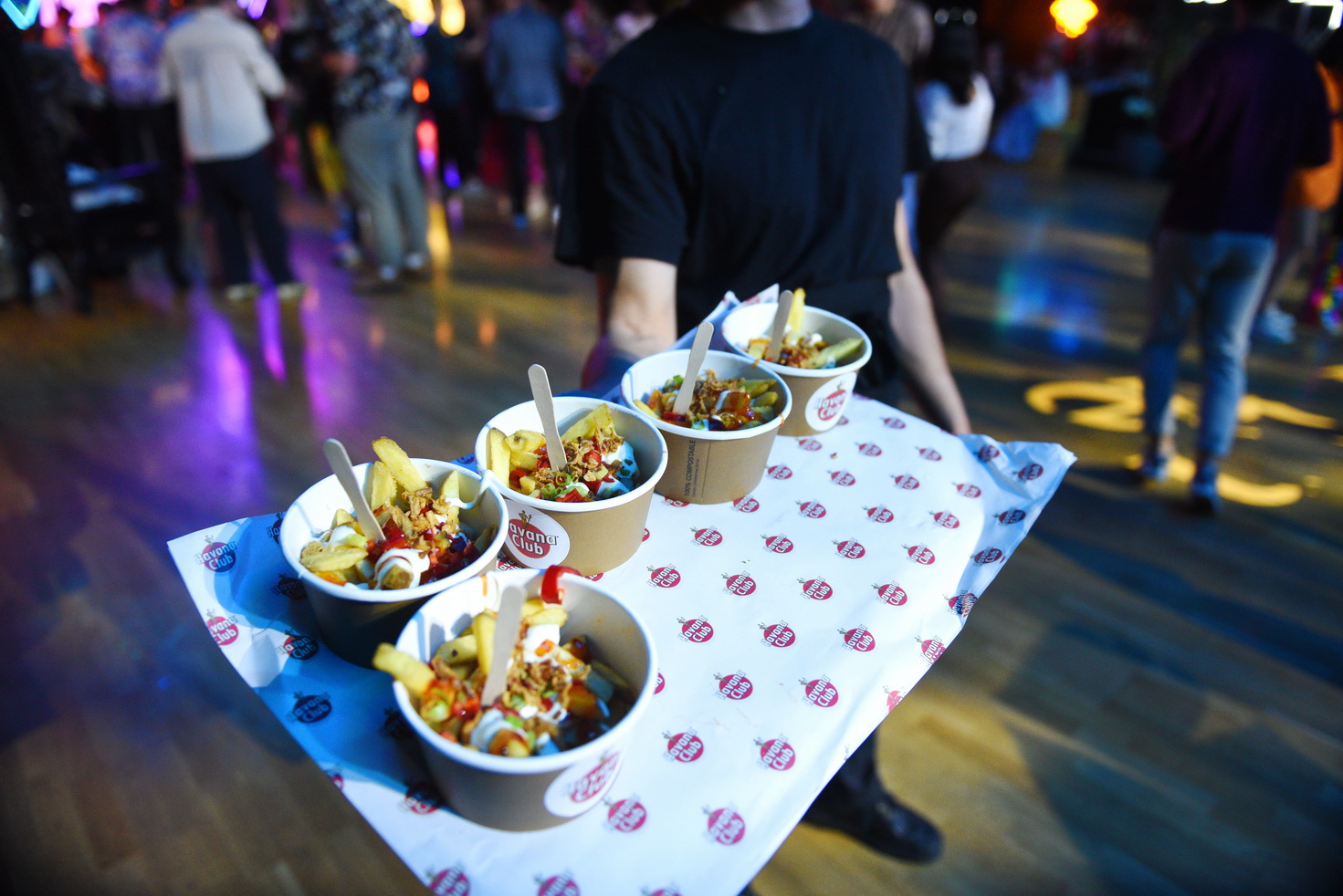 Party food at corporate event
