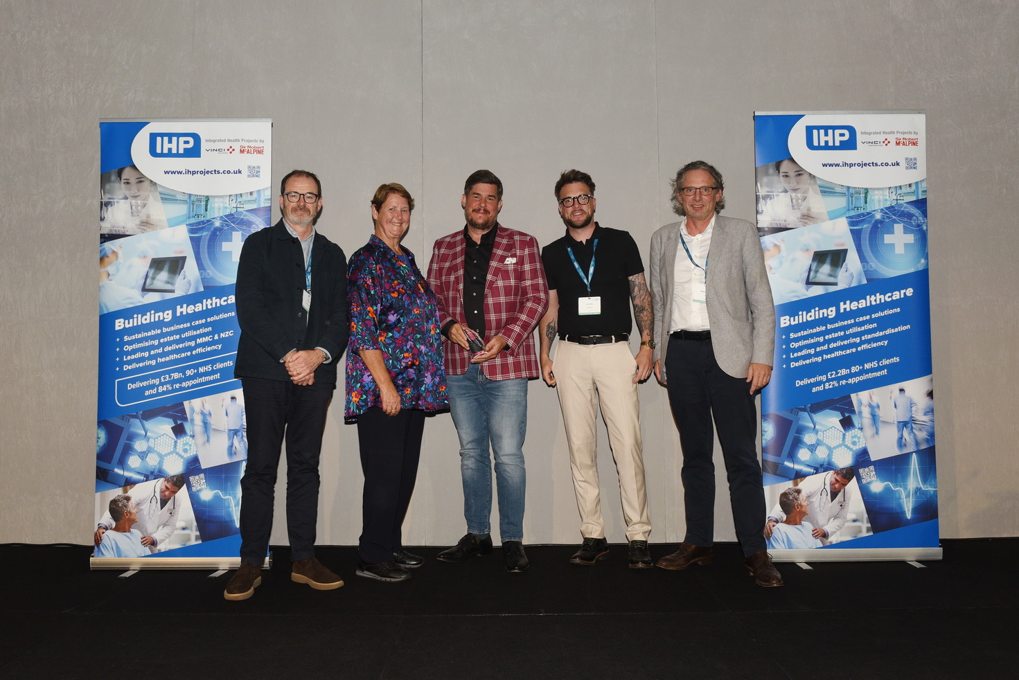 Award presentation at conference