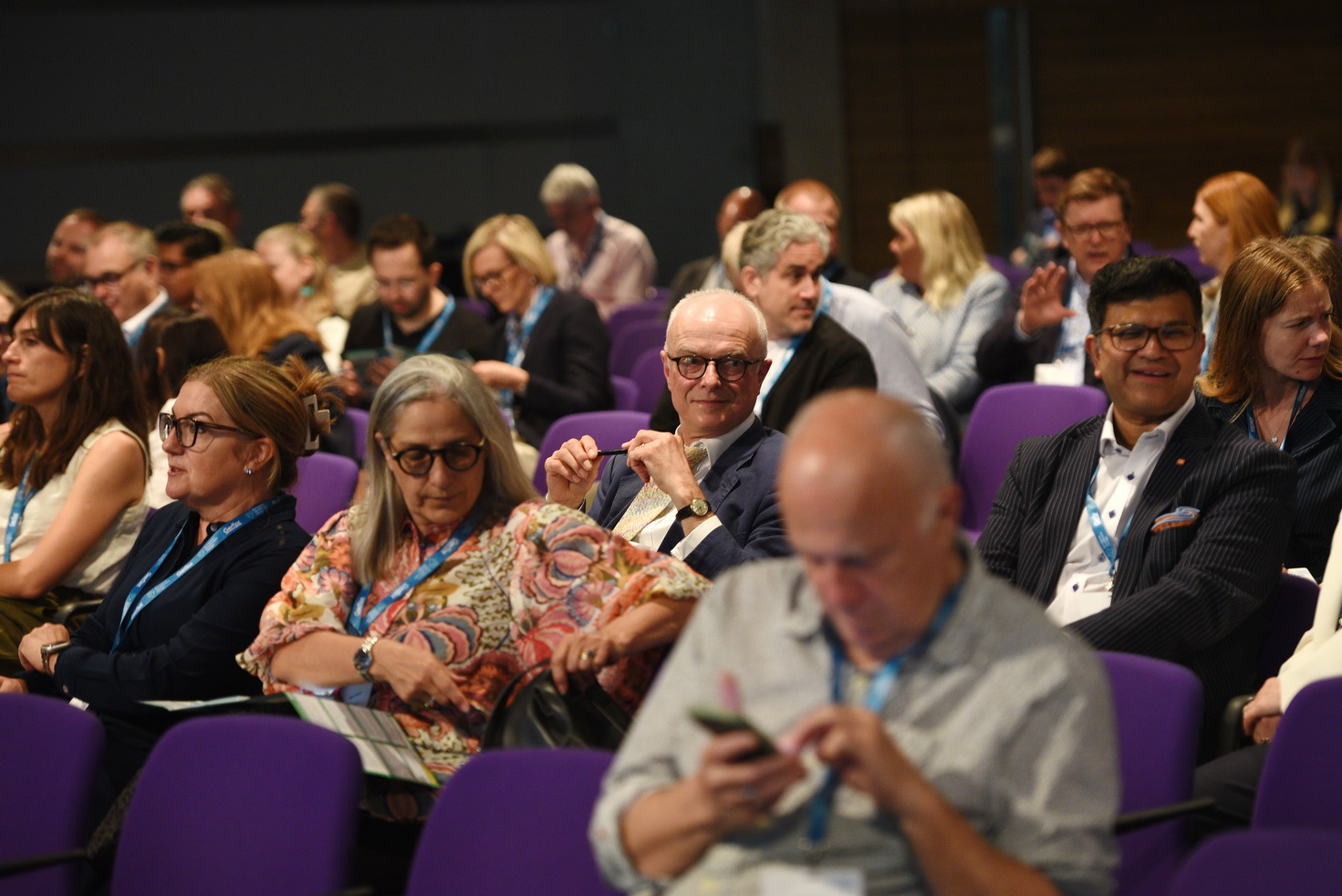 Conference crowd photography