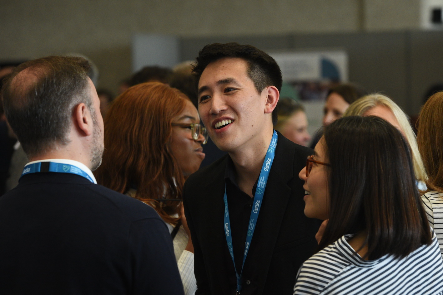 Drinks reception at conference