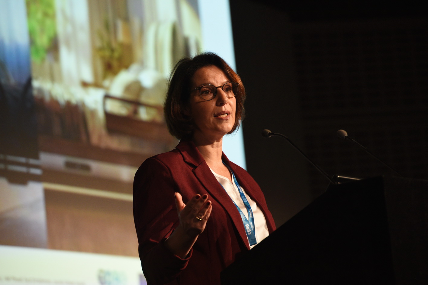 Guest speaker at conference
