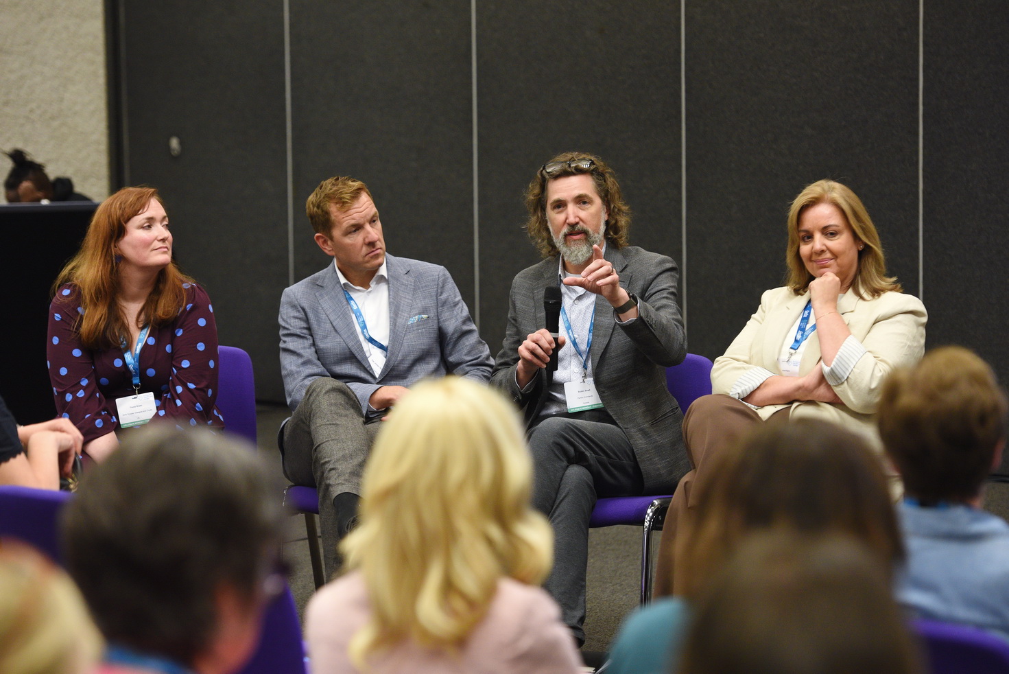 Panel at conference