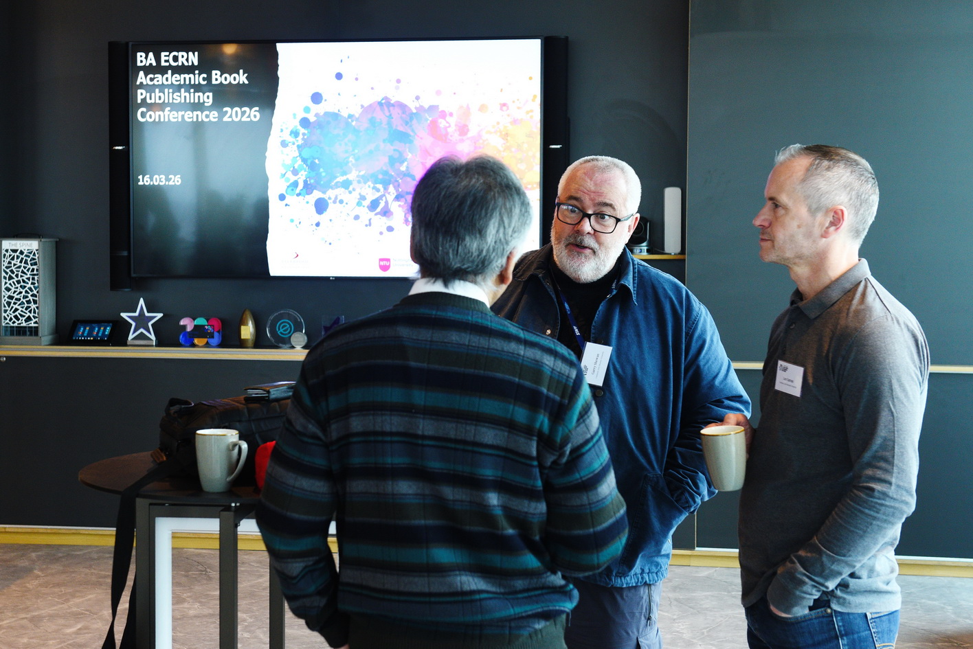 Conference networking photo