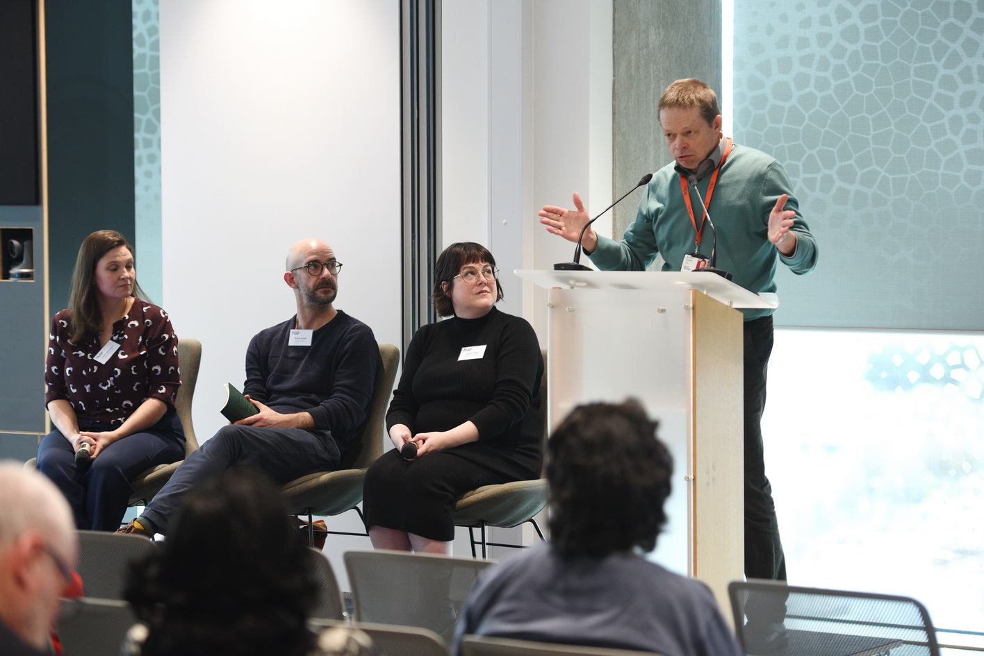 Expert presentation at conference