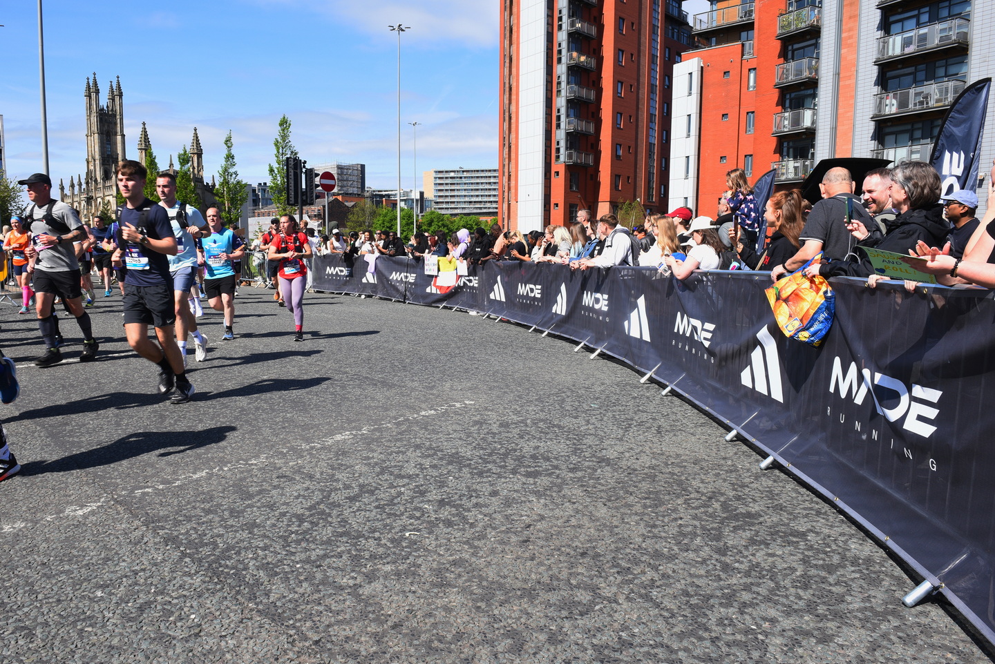 Liverpool professional photographer - ooh advertising Manchester Marathon