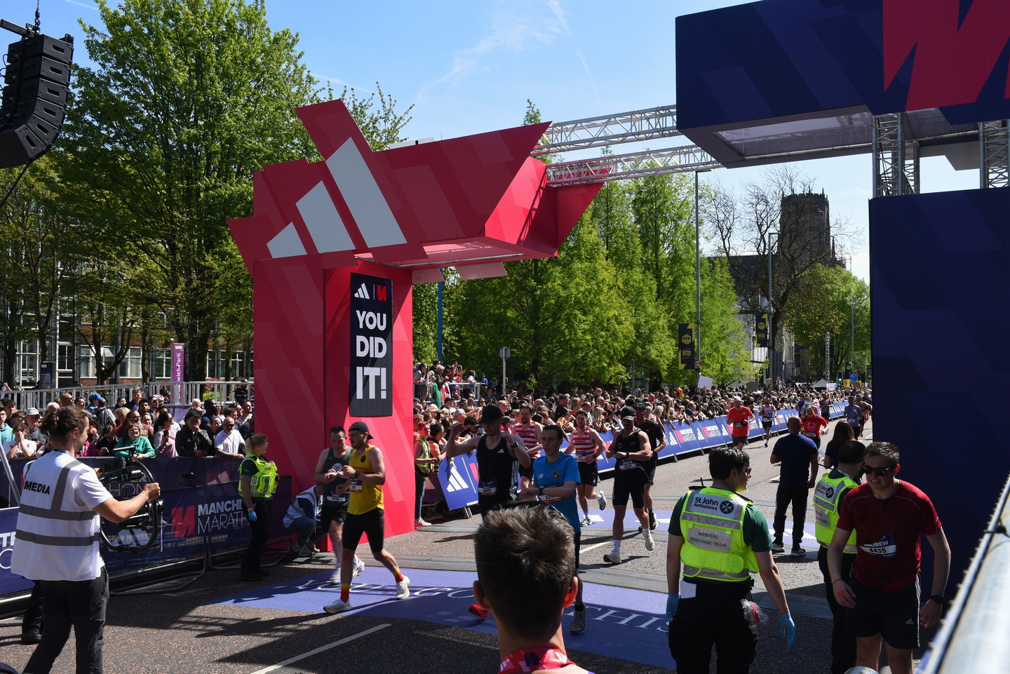 Liverpool professional photographer - ooh advertising Manchester Marathon