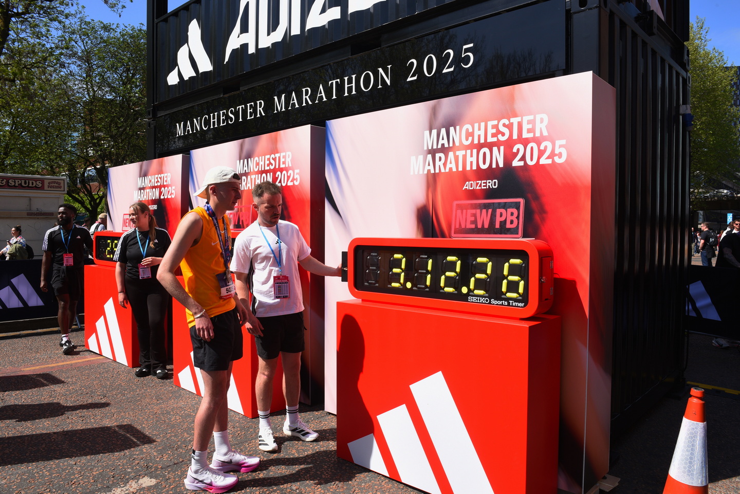 Liverpool professional photographer - ooh advertising Manchester Marathon