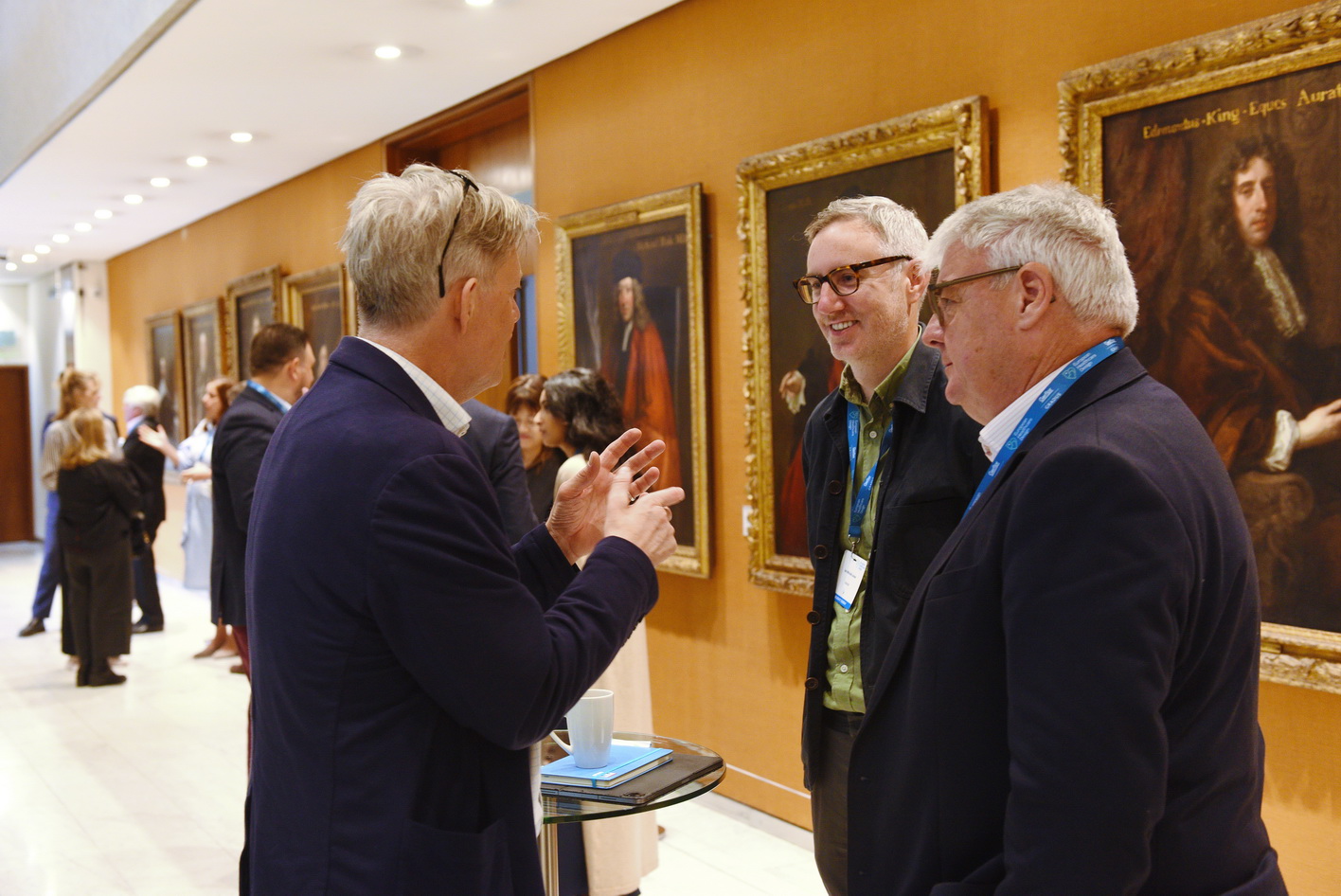 Networking opportunity at a conference