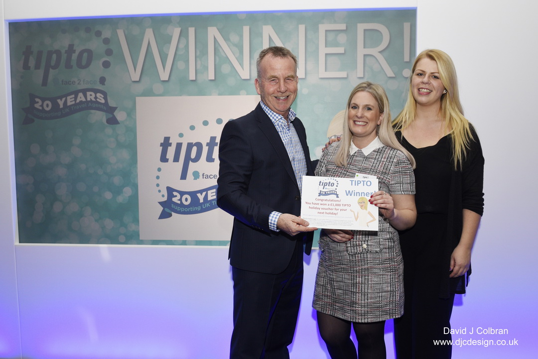 Travel industry awards prize giving photography